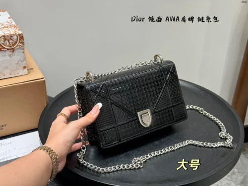 Dior Small Gold Chain Bag