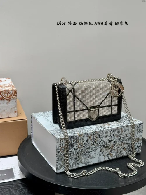 Dior Gold Chain Bag