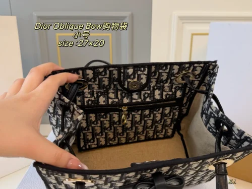 Dior Small Monogram Tote Bag
