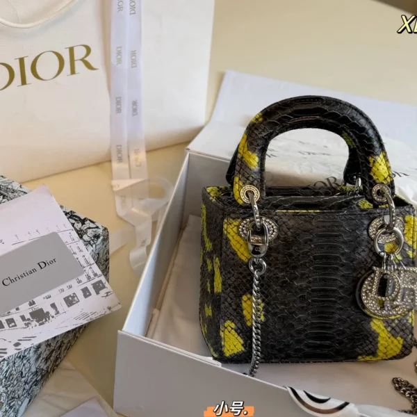 Dior Lady Dior Small Top Handle Bag