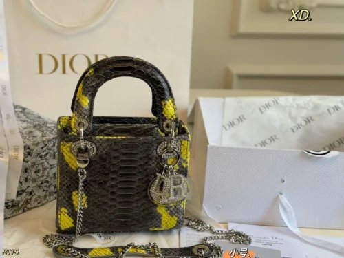Dior Lady Dior Small Top Handle Bag