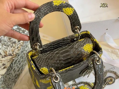 Dior Lady Dior Small Top Handle Bag