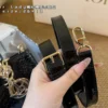 Dior Lady Dior Croc-Embossed Top Handle Bag