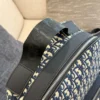 Dior Black Monogram Leather Backpack