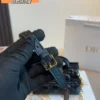 Dior Gold Cannage Lambskin Crossbody Bag