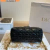 Dior Gold Cannage Lambskin Crossbody Bag