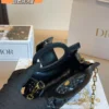 Dior Gold Cannage Lambskin Crossbody Bag