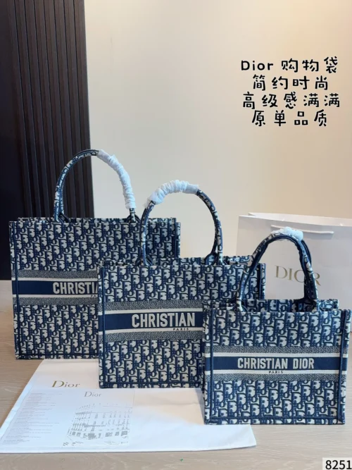 Dior Monogram Tote Bag Style 0110