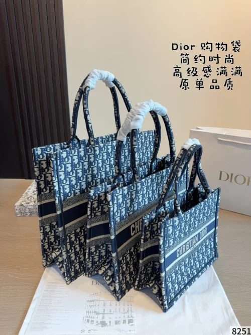 Dior Monogram Tote Bag Style 0110