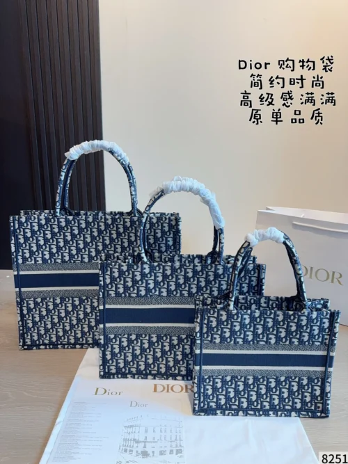 Dior Monogram Tote Bag Style 0110