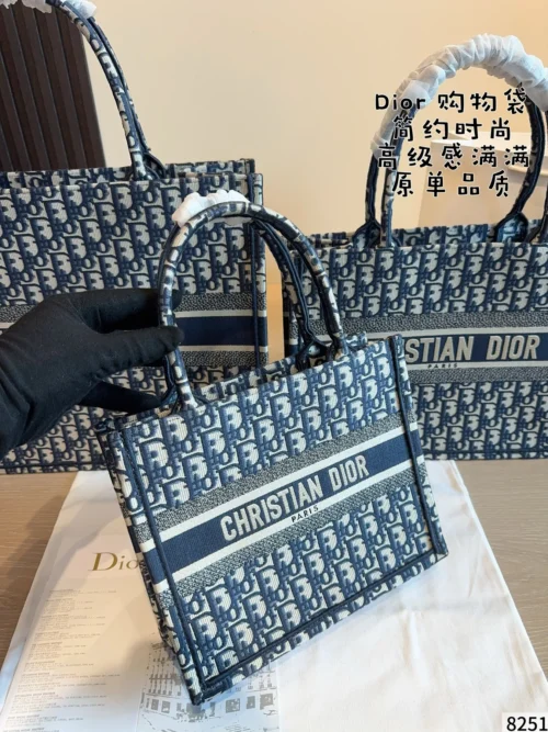 Dior Monogram Tote Bag Style 0110
