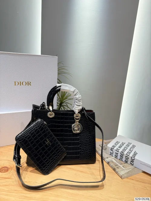 Dior Lady Dior Black Bag