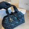 Dior Toujours Small Black Cannage Leather Handbag