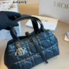 Dior Toujours Small Black Cannage Leather Handbag