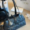 Dior Toujours Small Black Cannage Leather Handbag