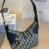 Dior Monogram Leather Handbag