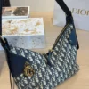 Dior Monogram Leather Handbag
