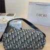Dior Monogram Leather Handbag