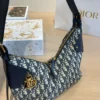 Dior Monogram Leather Handbag