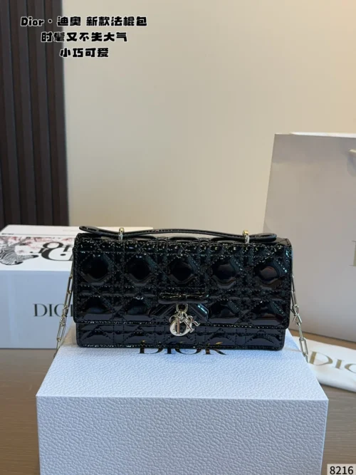 Dior Lady Dior Cannage Clutch Bag