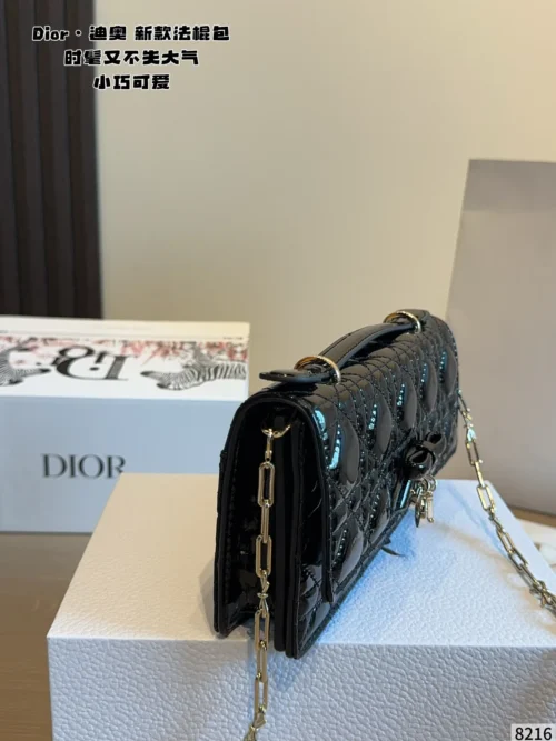 Dior Lady Dior Cannage Clutch Bag