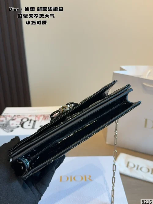Dior Lady Dior Cannage Clutch Bag