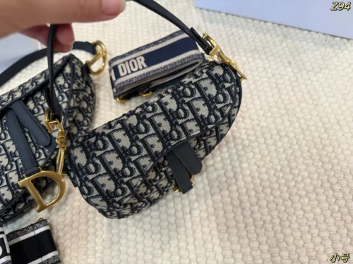 Dior Saddle Monogram Bag