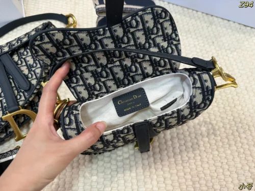 Dior Saddle Monogram Bag