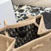 Dior Quilted Tote Bag