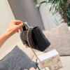 Dior Mini Black Cannage Lambskin Handbag