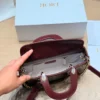 Dior D-Joy Mini Black Cannage Lambskin Card Holder
