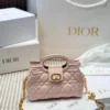 Dior Black Cannage Lambskin Vanity Bag