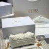 Dior Black Cannage Lambskin Vanity Bag