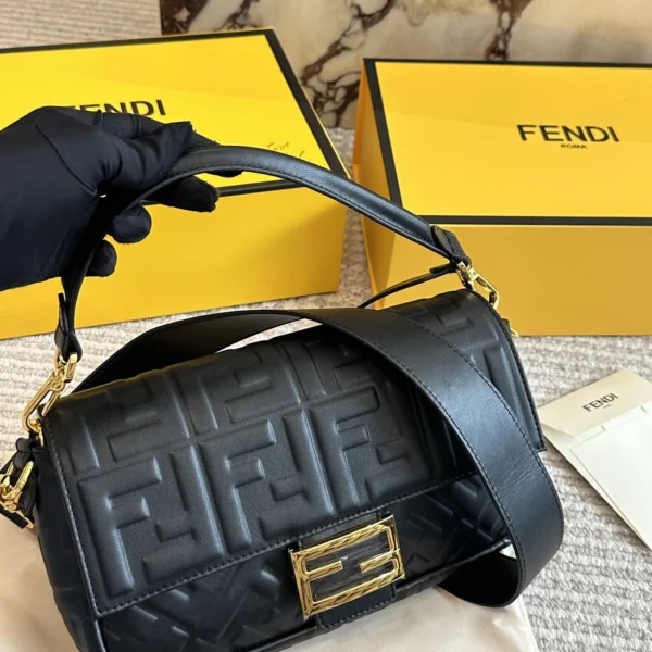 Fendi Baguette Leather Bag