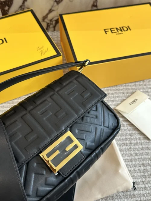 Fendi Baguette Leather Bag