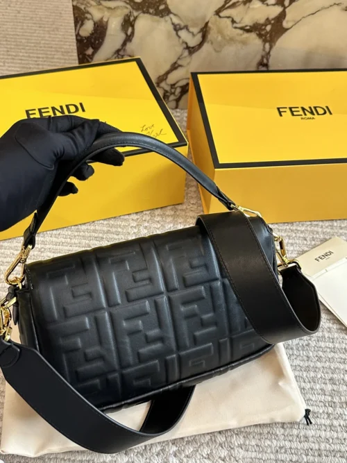 Fendi Baguette Leather Bag