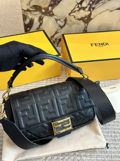 Fendi Baguette Leather Bag