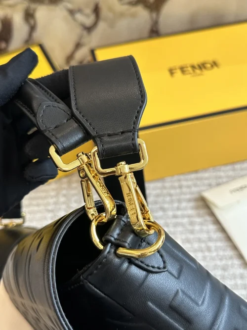 Fendi Baguette Leather Bag