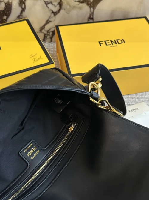 Fendi Baguette Leather Bag