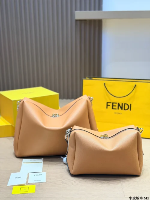 Fendi Lui Large Leather Handbag