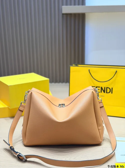 Fendi Lui Large Leather Handbag