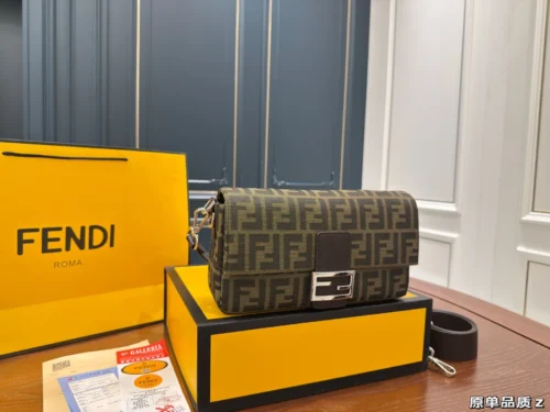 Fendi Baguette Monogram Bag