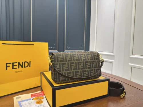 Fendi Baguette Monogram Bag