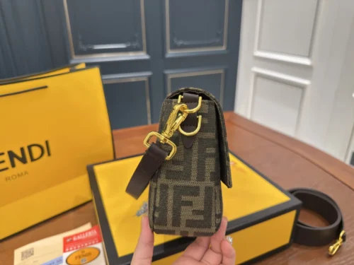 Fendi Baguette Monogram Bag