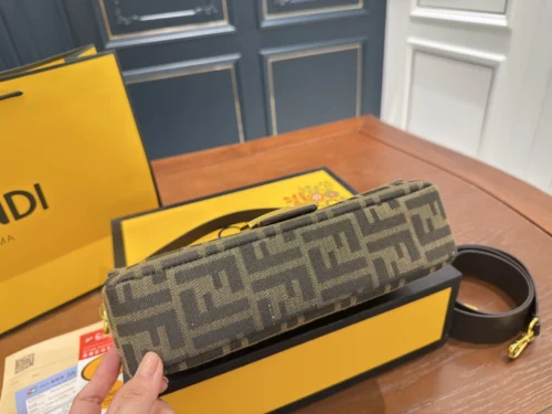Fendi Baguette Monogram Bag