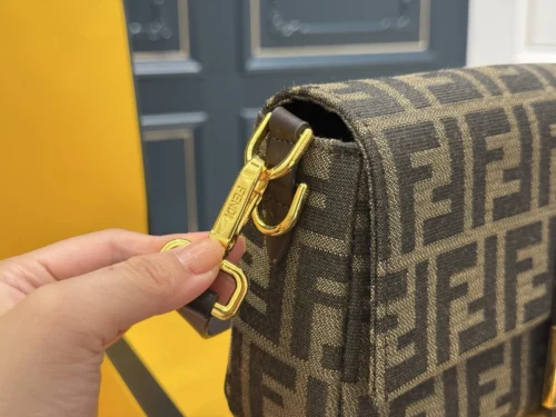 Fendi Baguette Monogram Bag