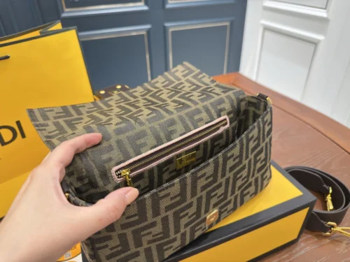 Fendi Baguette Monogram Bag