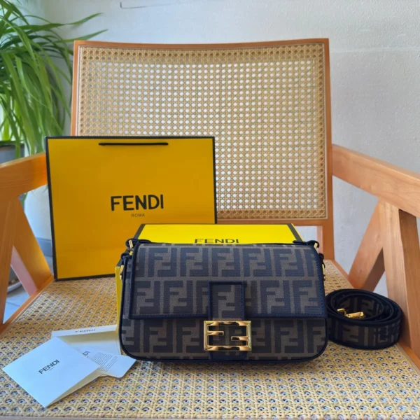 Fendi Baguette Monogram Bag Style 0013