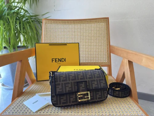 Fendi Baguette Monogram Bag Style 0013