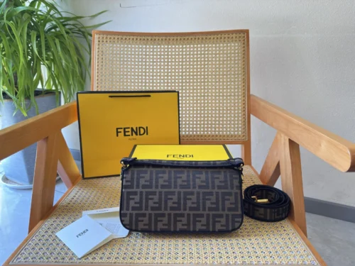 Fendi Baguette Monogram Bag Style 0013